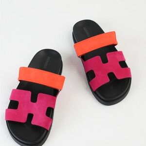 NEW Hermes Chypre Sandals